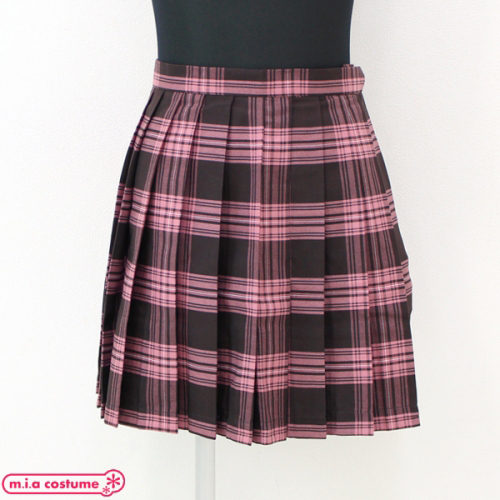 �|�P�b�g�t���̃`�F�b�N���v���[�c�X�J�[�g�P�i�@�s���N�~�u���E���@�k�T�C�Y